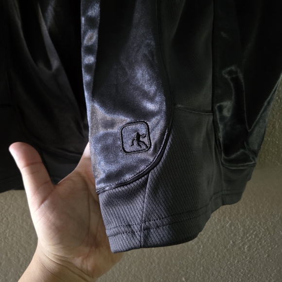 AND1 Men's Baggy Athletic Dark Gray Basketball Shorts Sz S NWT 2-Piece Bundle - Picture 4 of 6